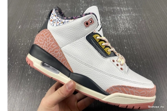 Vintage Retro 3 Jordan Floral 441140-100   441140-100 0523